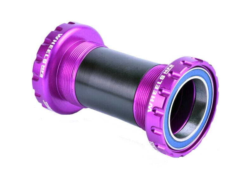 WHEELS MANUFACTURING BSA Threaded Frame ABEC-3 Bearings for 29mm (SRAM DUB) - Purple click to zoom image