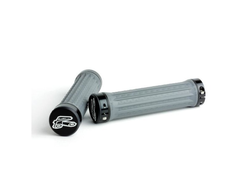 RENTHAL Traction Lock-On Grips 130mm Med Grey click to zoom image