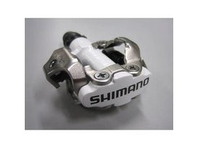 SHIMANO M520 MTB SPD pedals - two sided mechanism, white 