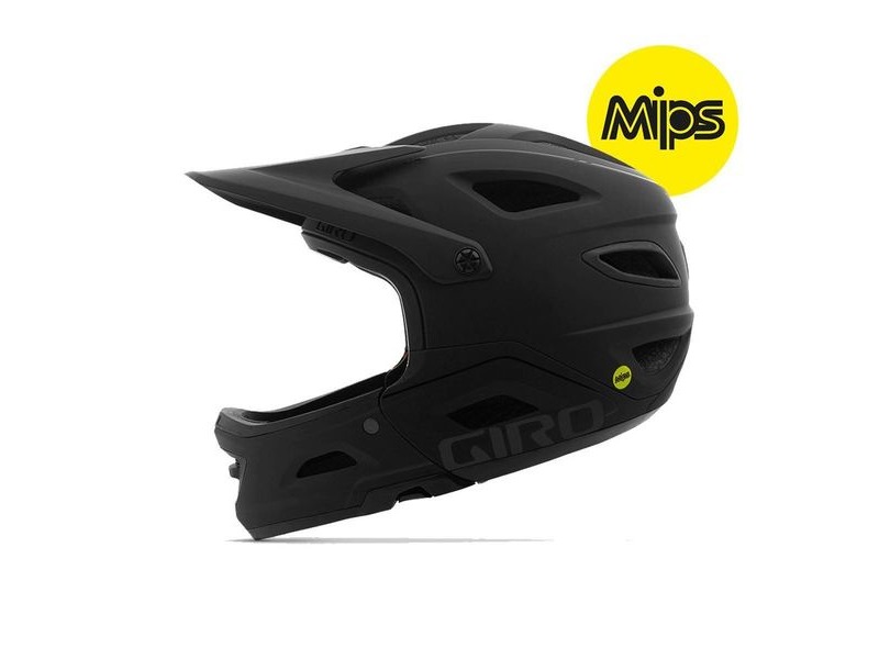 GIRO Switchblade Mips Dirt/MTB Helmet Matt Black/Gloss Black click to zoom image