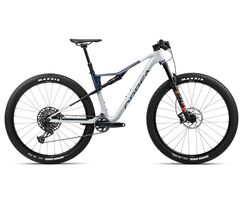 ORBEA OIZ M21 S Halo Silver-Blue Carbon View  click to zoom image