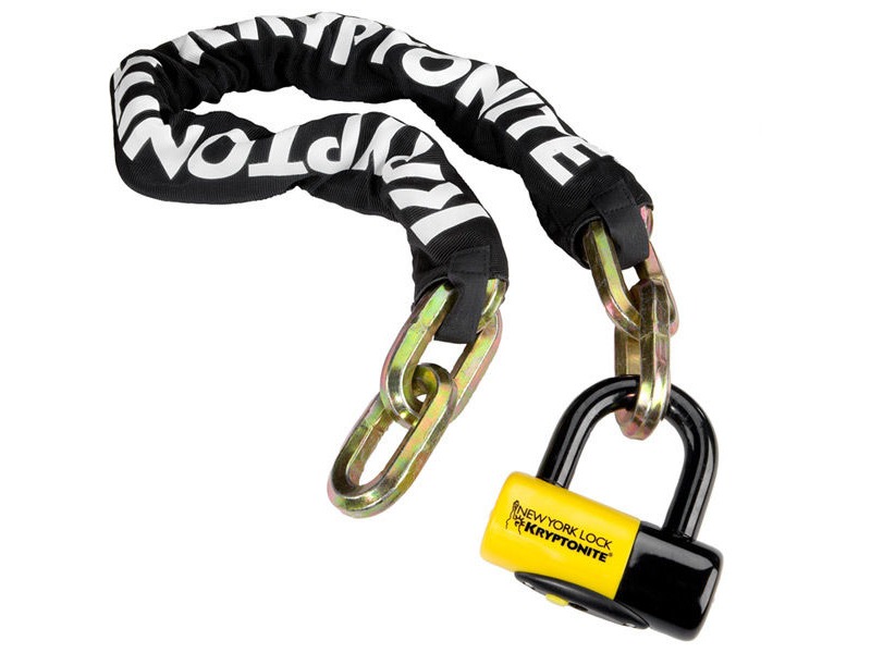 KRYPTONITE New York Fahgettaboudit chain and chain and NY disc lock 100 cm click to zoom image