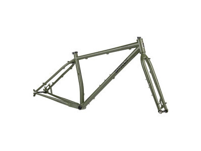 SURLY Krampus Frameset 29+ Adventure - Butted 4130 Cr-Mo inc Forks, Gnot Boost spacing British Racing Green